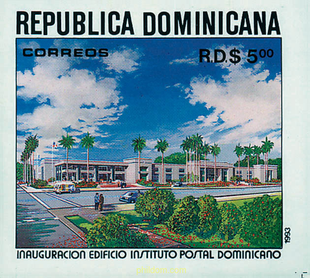 INAUGURACION DEL INSTITUTO POSTAL DOMINICANO