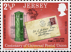 CENTENARIO DE LA UNION POSTAL UNIVERSAL