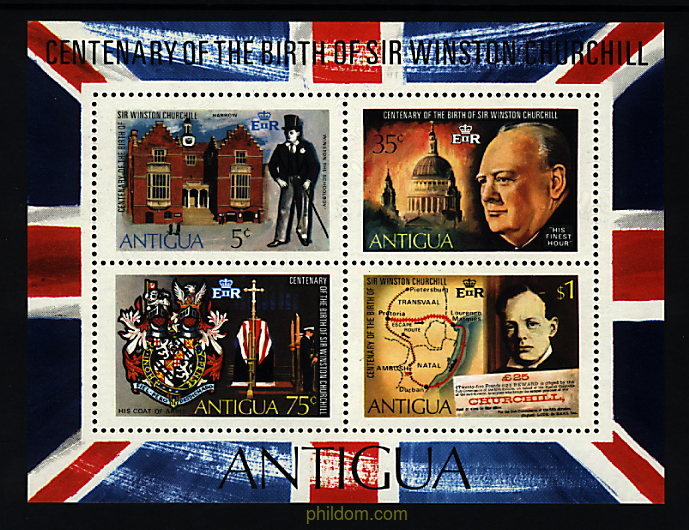 CENTENARIO DEL NACIMIENTO DE SIR WINSTON CHURCHILL