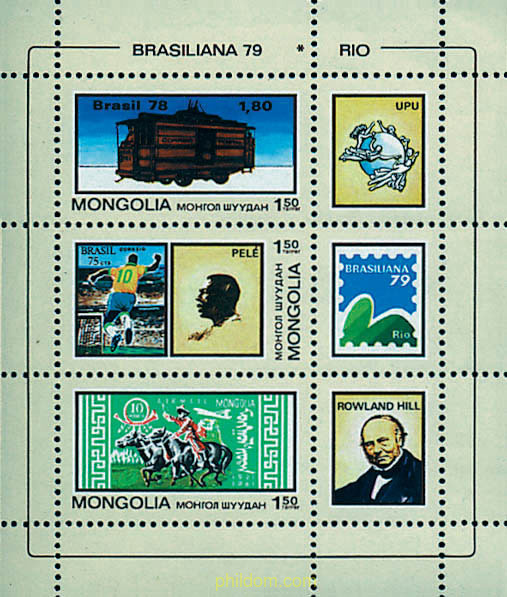 BRASILIANA 79. EXPOSICION FILATELICA INTERNACIONAL