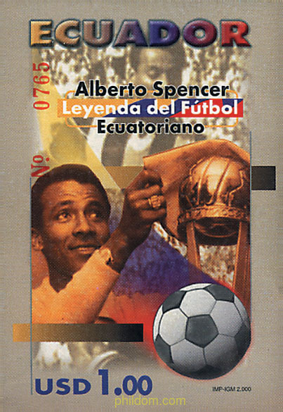 HOMENAJE A FUTBOLISTA ALBERTO SPENCER
