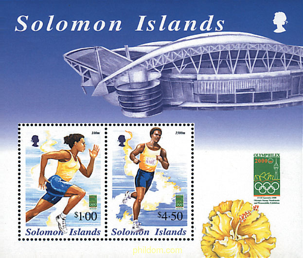 27 JUEGOS OLIMPICOS VERANO . SYDNEY 2000 - OLYMPHILEX 2000.