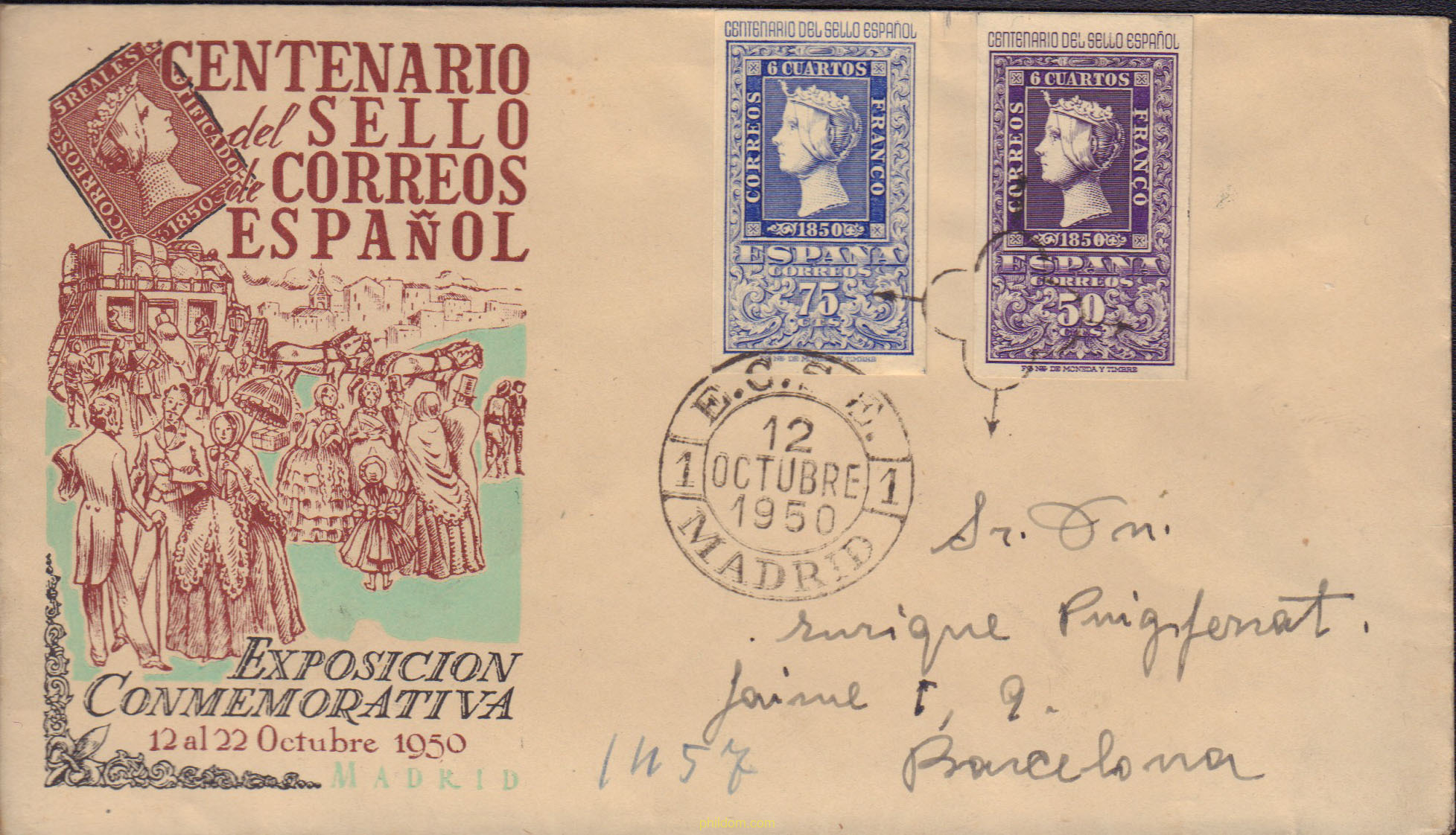 CENTENARIO DEL SELLO ESPAÑOL