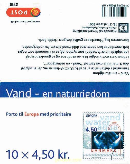 EUROPA CEPT. EL AGUA, RIQUEZA NATURAL