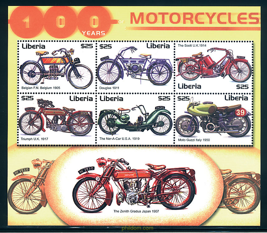 100 AÑOS DE MOTOCICLETAS
