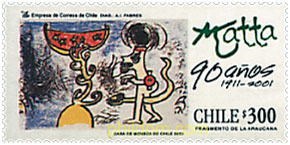 90 ANIVERSARIO DEL PINTOR ROBERTO MATTA ECHAURREN