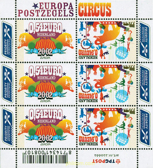 EUROPA CEPT 2002 - EL CIRCO