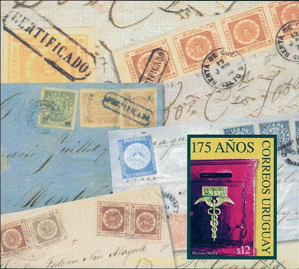 175 ANIVERSARIO DEL CORREO DE URUGUAY
