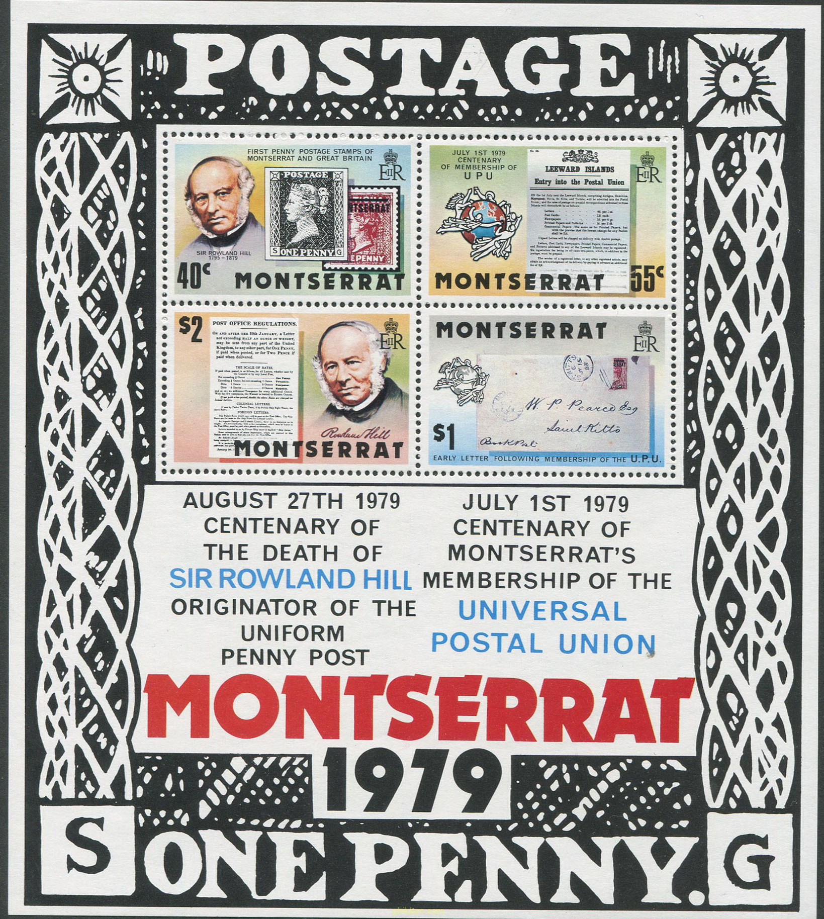 CENTENARIO DE LA MUERTE DE ROWLAND HILL