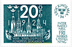 STOCKHOLMIA 74. EXPOSICION FILATELICA INTERNACIONAL