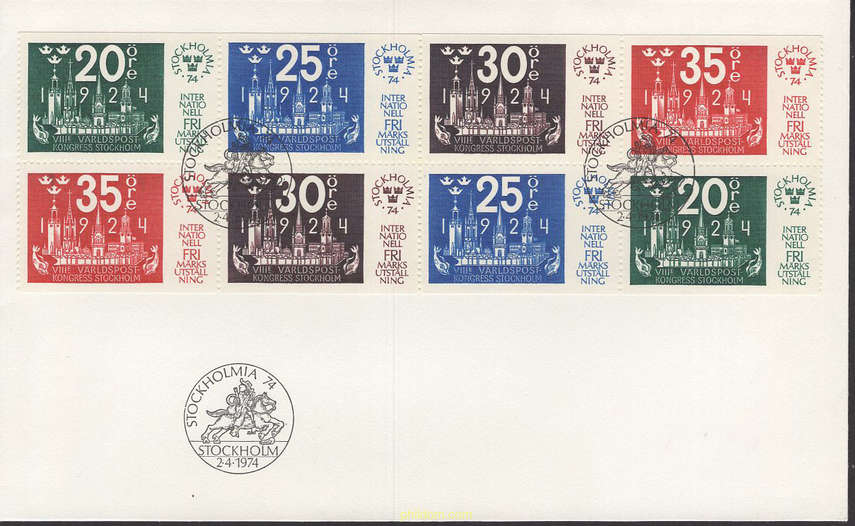STOCKHOLMIA 74. EXPOSICION FILATELICA INTERNACIONAL