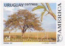 AMERICA-UPAEP 2003 - FLORA Y FAUNA AUTOCTONA