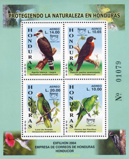 AMERICA-UPAEP 2003 - FLORA Y FAUNA AUTOCTONA