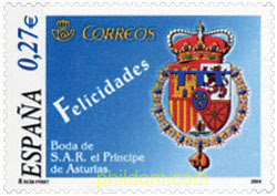 BODA DEL PRINCIPE FELIPE DE BORBON Y DOÑA LETIZIA ORTIZ