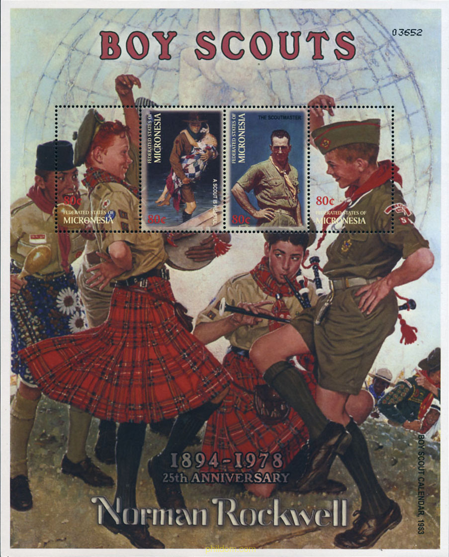 25 ANIVERSARIO DE LA MUERTE DE NORMAN ROCKWELL