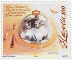 EUROPA CEPT 2005 - GASTRONOMIA