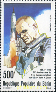20 ANIVERSARIO DEL PRIMER VUELO ESPACIAL NORTEAMERICANO