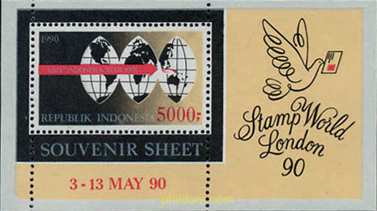 STAMP WORLD LONDON 90. EXPOSICION FILATELICA INTERNACIONAL