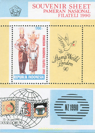 STAMP WORLD LONDON 90. EXPOSICION FILATELICA INTERNACIONAL