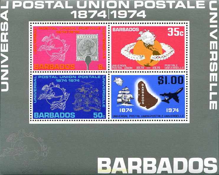 100 ANIVERSARIO DE LA UNION POSTAL UNIVERSAL