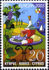 EUROPA CEPT 2005 - GASTRONOMIA
