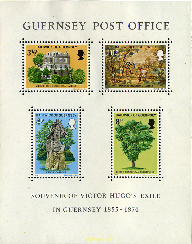EXILIO DE VICTOR HUGO A GUERNSEY