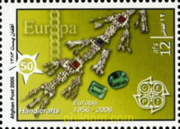 CINCUENTENARIO DE LA EMISION DE SELLOS POSTALES DE EUROPA
