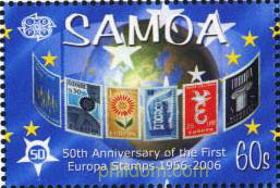 50 ANIVERSARIO DE LA EMISION DE LOS SELLOS EUROPA