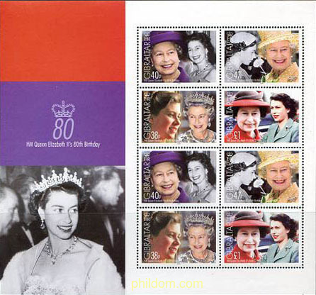 80 ANIVERSARIO DE LA REINA ELISABETH II