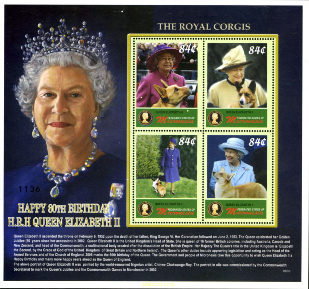 80 ANIVERSARIO DE LA REINA ELISABETH II