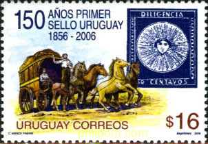 150 AÑOS DEL PRIMER SELLO URUGUAYO