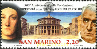 500 ANIVERSARIO DE LA FUNDACION DE LA UNIVERSIDAD DEL ESTUDIO DE URBINO CARLO BO