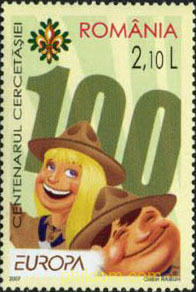 150 ANIVERSARIO DEL ESCULTISMO - EUROPA CEPT