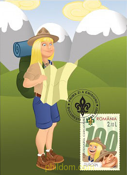 150 ANIVERSARIO DEL ESCULTISMO - EUROPA CEPT