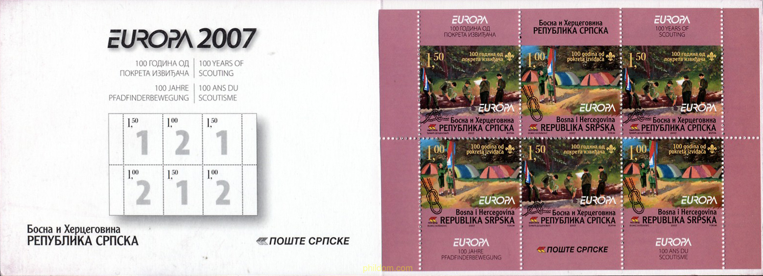 EUROPA CEPT. 100 AÑOS DE ESCULTISMO