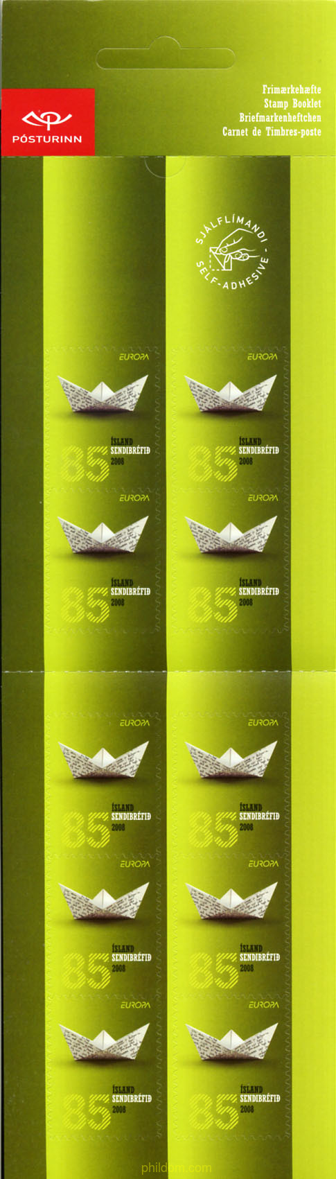 EUROPA CEPT 2008 CARTAS