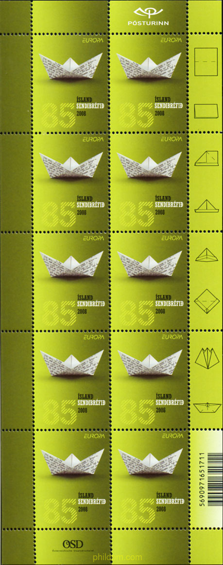 EUROPA CEPT 2008 CARTAS