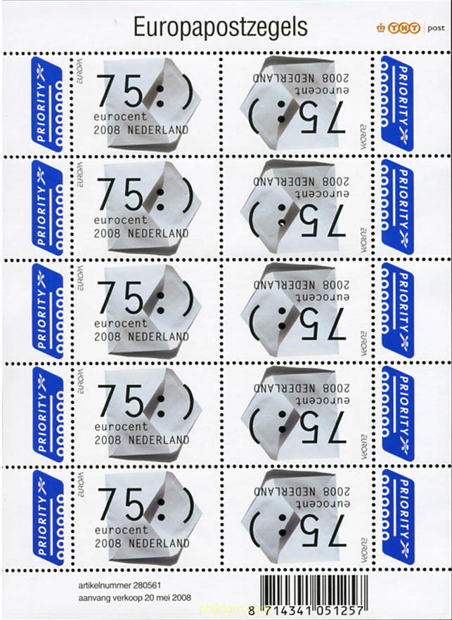 EUROPA CEPT 2008 CARTAS