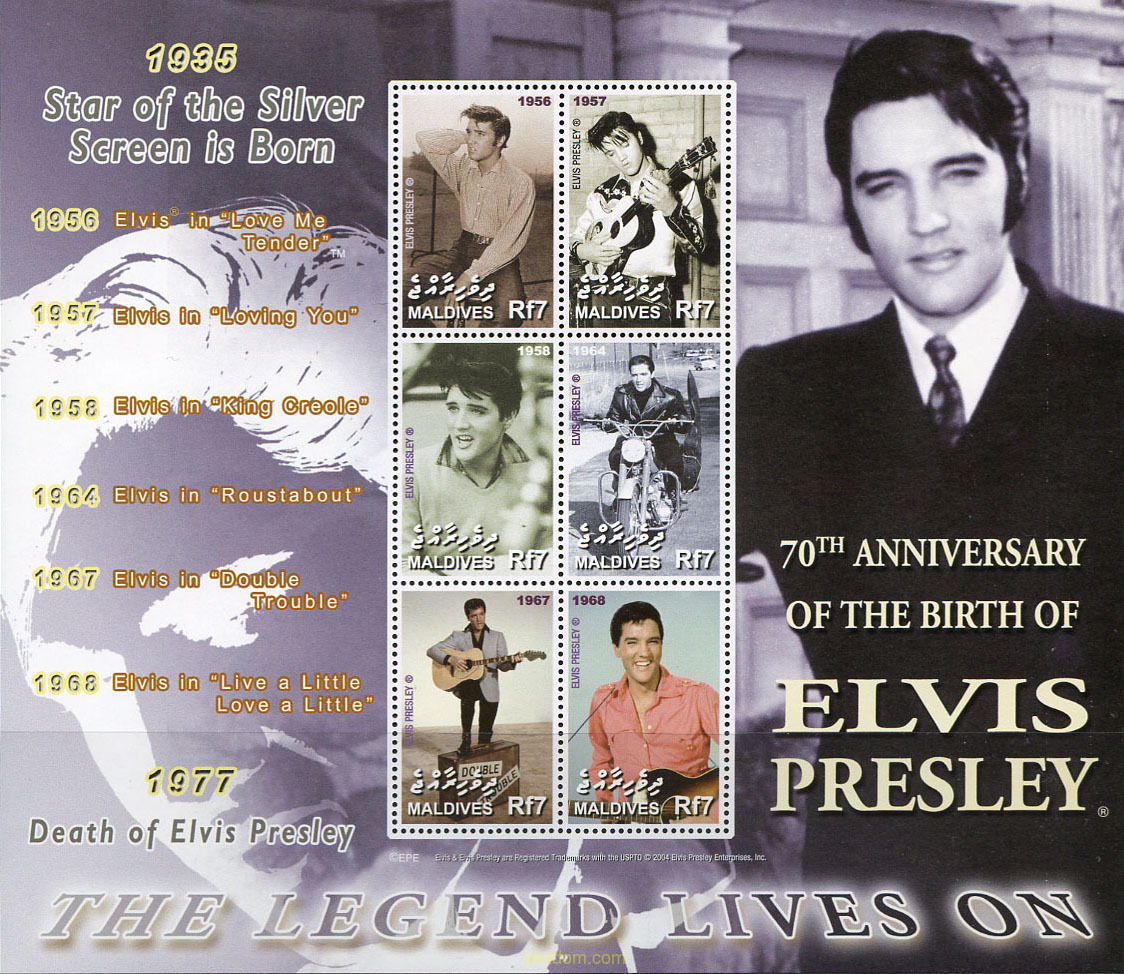 70 ANIVERSARIO DEL NACIMIENTO DE ELVIS PRESLEY
