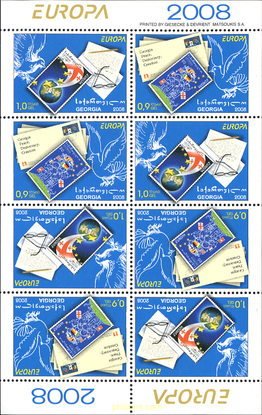 EUROPA CEPT 2008 CARTAS