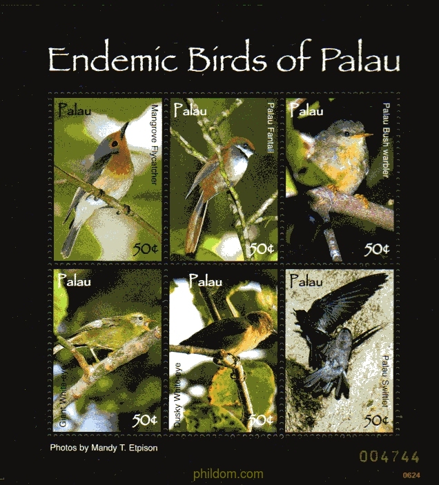 PAJAROS DE PALAU