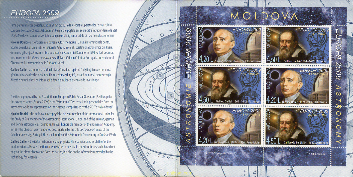EUROPA CEPT 2009 - ASTRONOMIA