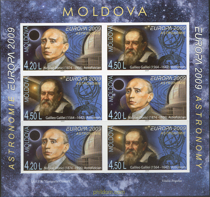 EUROPA CEPT 2009 - ASTRONOMIA