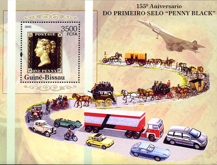 165 ANIVERSARIO DEL PRIMER SELLO PENNY BLACK