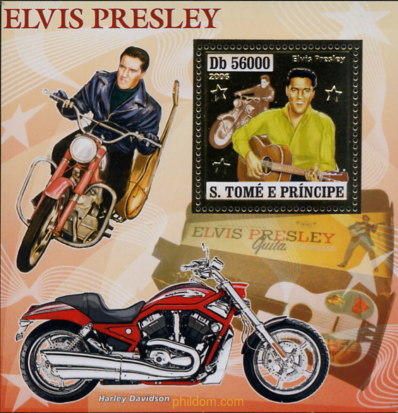 ELVIS PRESLEY EN MOTO