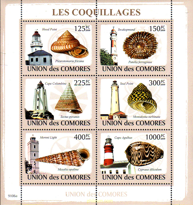CONCHAS Y FAROS