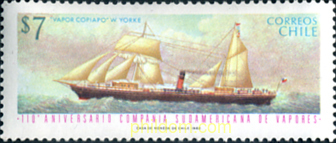 110 ANIVERSARIO DE LA CREACION DE LA COMPAÑIA SUD-AMERICANA DE VAPORES