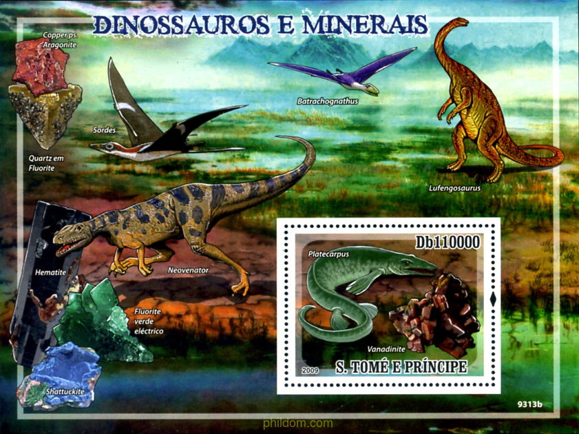 DINOSAURIOS Y MINERALES
