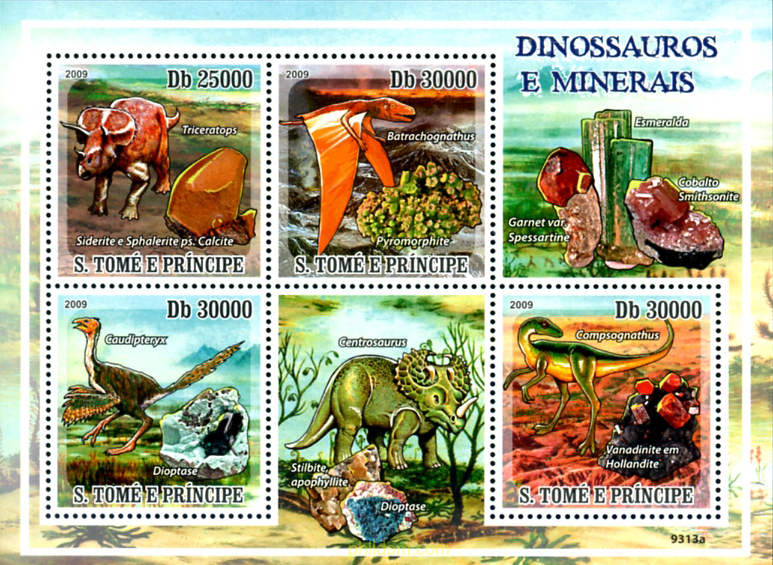 DINOSAURIOS Y MINERALES