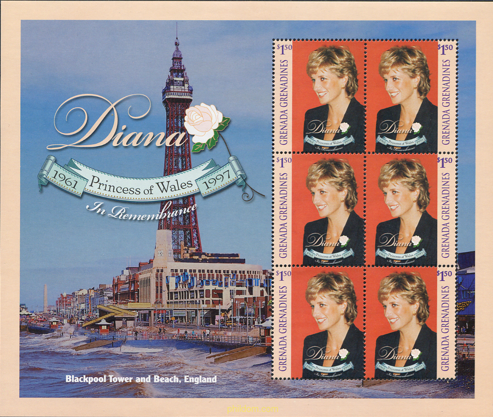 HOMENAJE A DIANA. PRINCESA DE GALES (1961-1997)